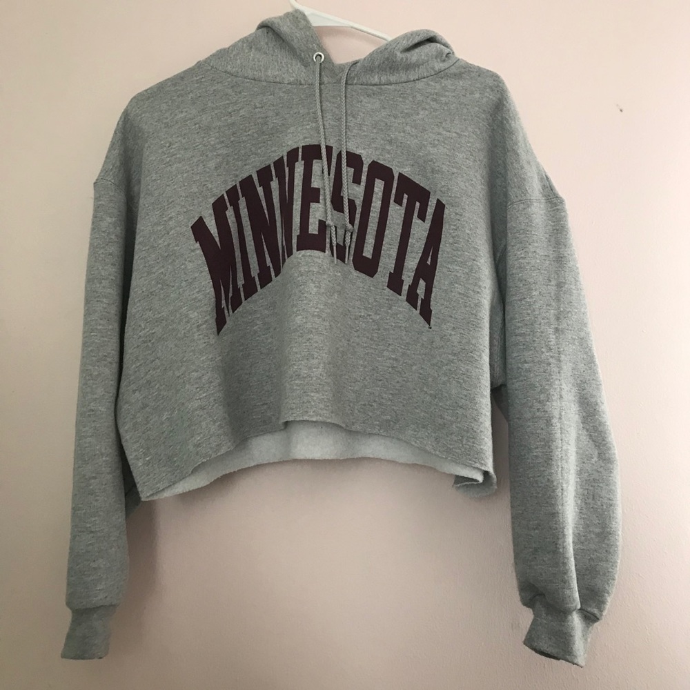 Minnesota Cropped Sweatshirt
